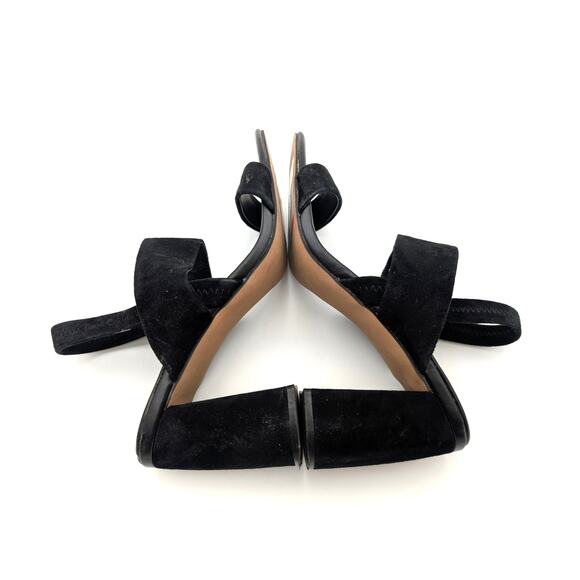 Steve Madden Marbell Slingback Block Heel Sandal Women's Black Size US10M EU40.5 - Picture 5 of 13